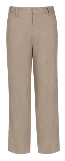 Boys Regular Flat Front Pants
