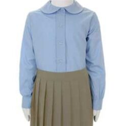 Girls Regular Long Sleeve Peter Pan Blouse
