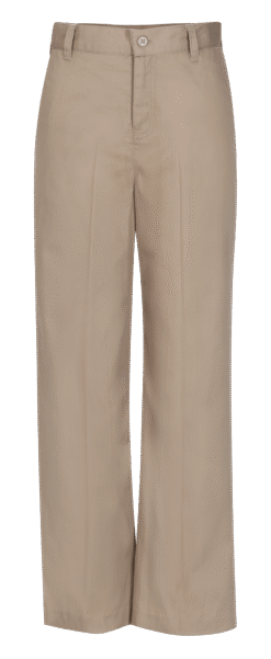 Girls Regular Flat Front Pants