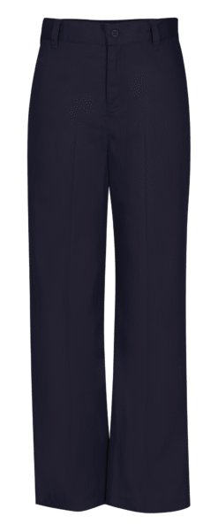 Girls Regular Flat Front Pants