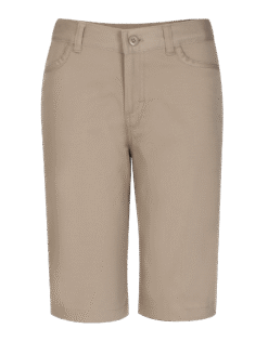 Girls Slim Flat Front Shorts