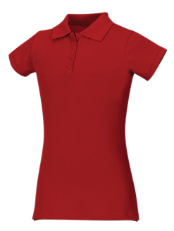Girls Short Sleeve Pique Polo Shirt - Image 4